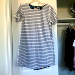 Striped t-shirt dress
